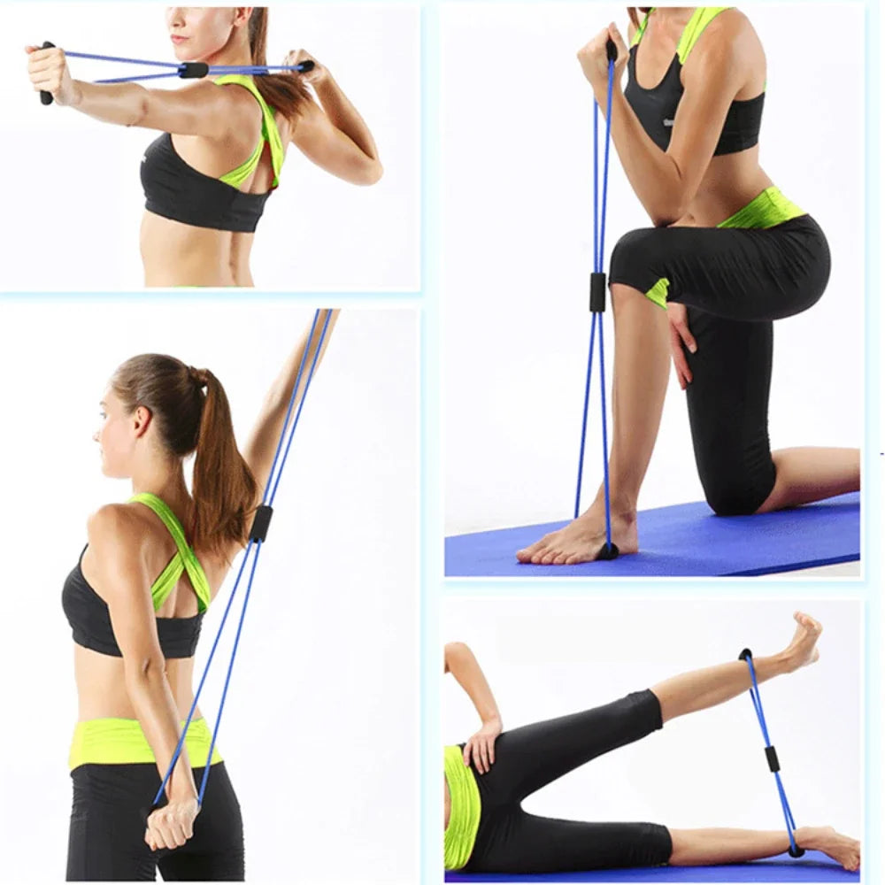 Bandas elasticas de yoga