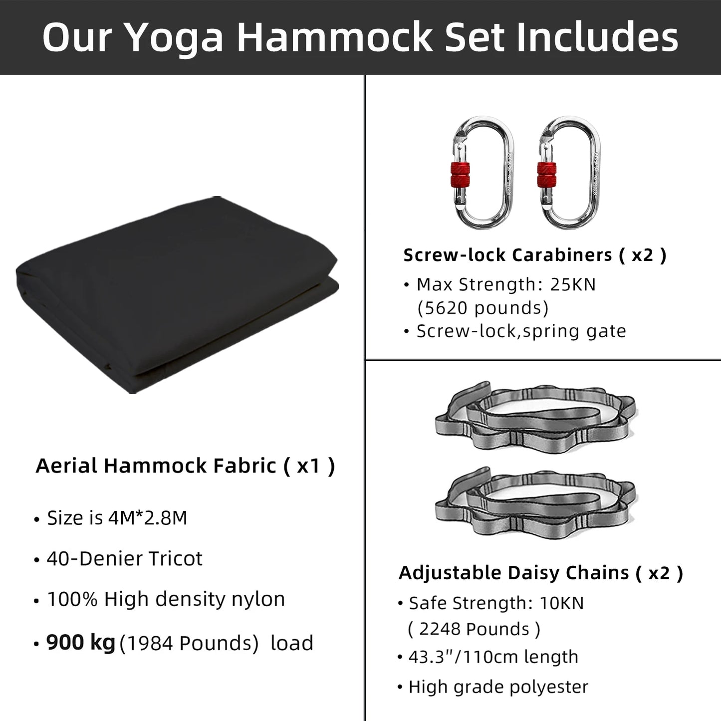 Kit de hamaca para yoga